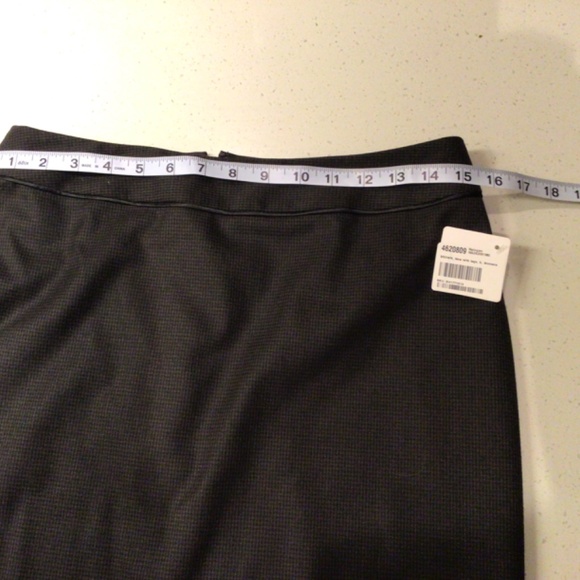 Brown herringbone skirt, lined, brand new, size 6 - Picture 2 of 4